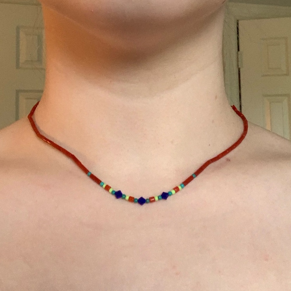 Vintage beaded choker